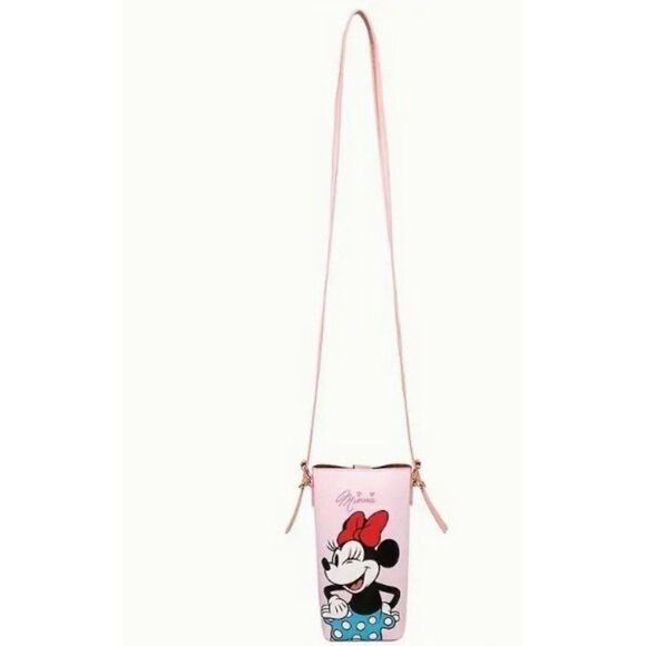 Disney Water Bottle / phone, etc Holder With adjustable Strap NEW Minnie mouse - Picture 1 of 3